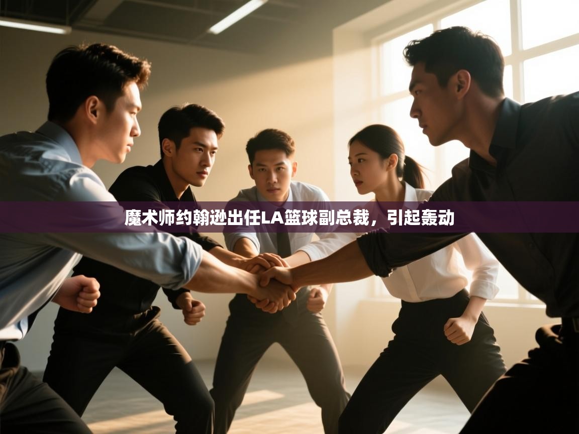 魔术师约翰逊出任LA篮球副总裁，引起轰动  第2张